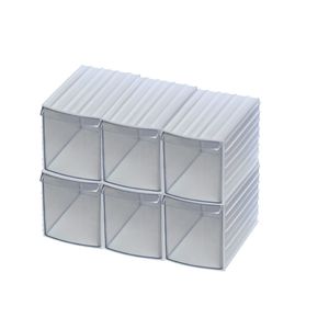 جعبه نظم دهنده ابزار مدل x101 مجموعه شش عددی